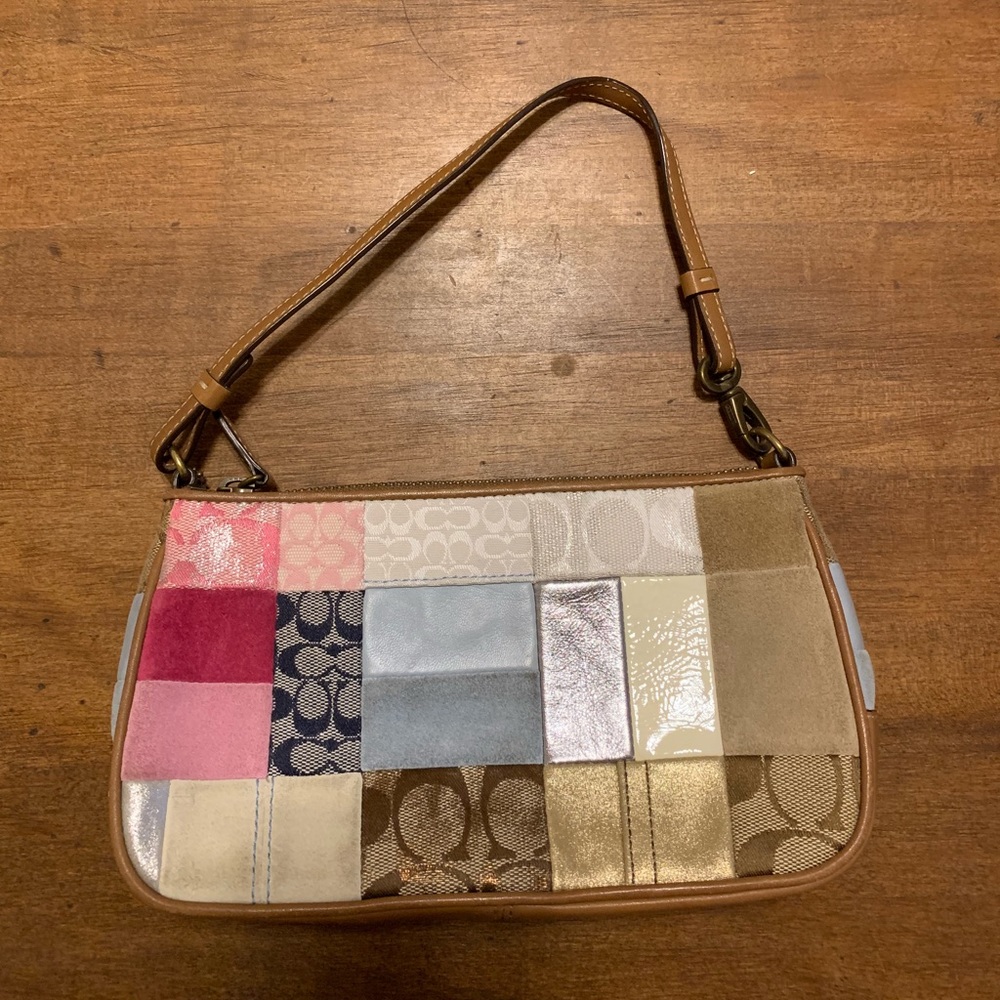Coach patchwork purse